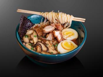 Мисо-рамен с курицей
