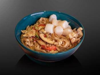 Удон с Гребешком