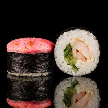 Ролл запеченный с креветкой