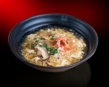 Крабовый суп с грибами